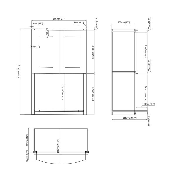 Dimensions du produit