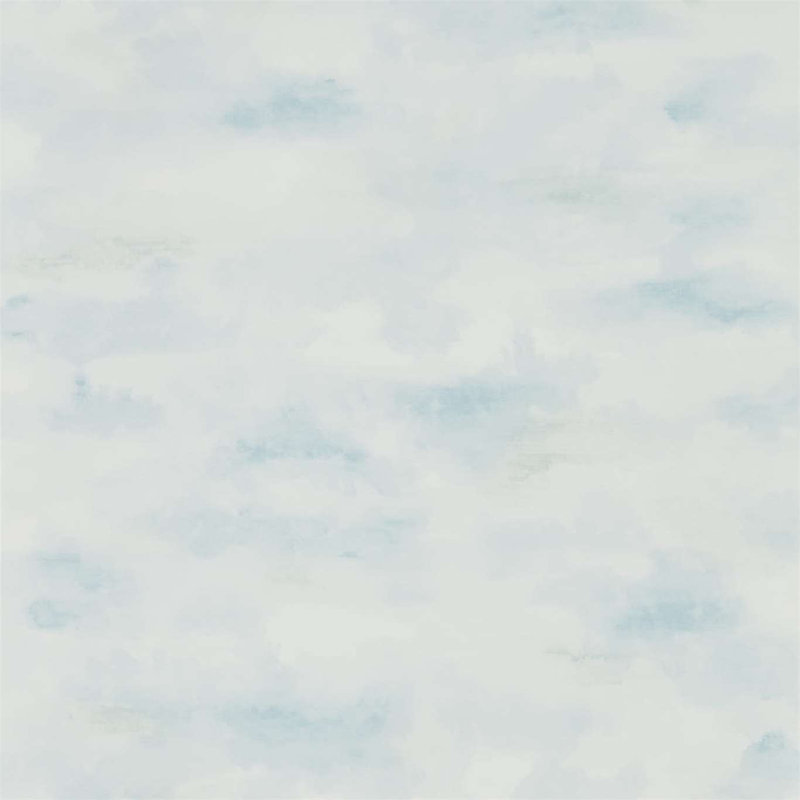 Bamburgh Sky Wallpaper, Mist Blue