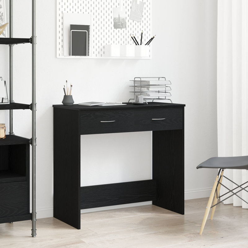 Alixandrea Desk, Black Oak