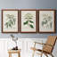 Antique Turpin Botanical VII - Ensemble de 3 peintures sur toile encadrées-1032562616-1032562617
