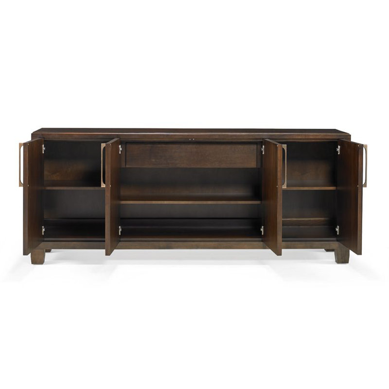 Marco 85'' W Solid Wood Sideboard, Modern Elm