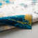 Kohn Machine-Woven Abstract Blue/Yellow/Beige Area Rug