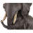 Mirrabooka Polystone Family Elephant Decorative Brown Sculpture