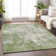 Premium Machine Washable Prisco Green Rug