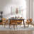 Wathen Faux Leather Upholstered Swivel Dining Arm Chair-1667804089