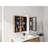 Bathroom Mirror Cabinet with Storage Combination