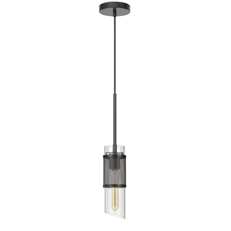 1 - Light Black Single Pendant