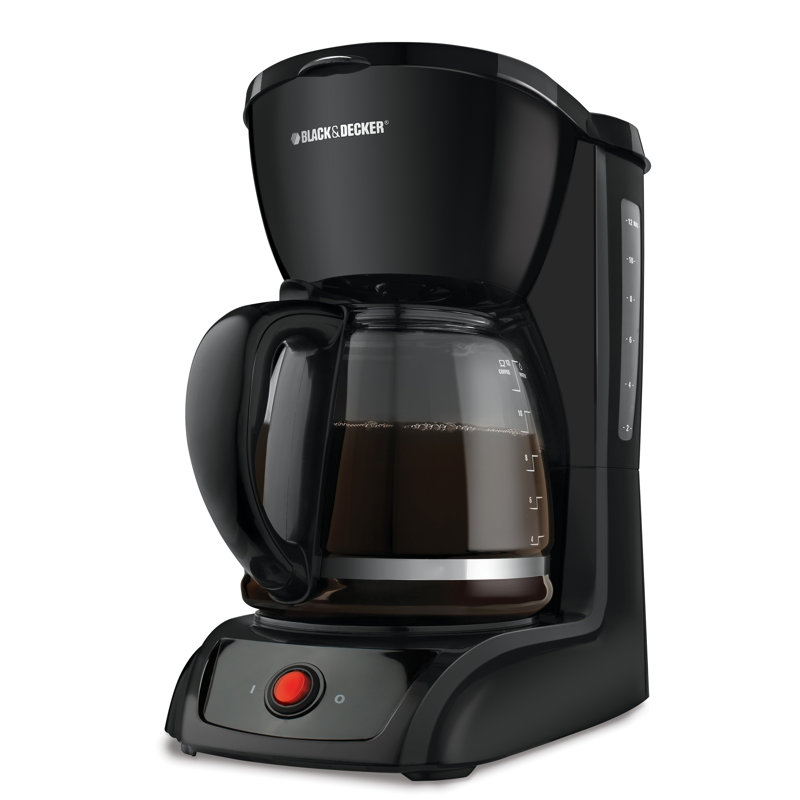 Cafetière 12 tasses, Noir