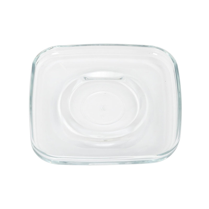 16.5cm Cozy Glass Cappuccino Saucers - 16.5cm