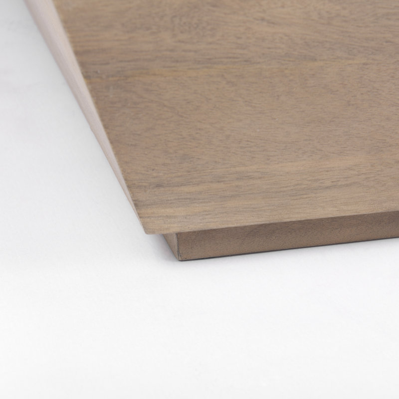 Table basse à plateau relevable en bois massif avec rangement Plainview