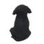 Statue chiot noir labrador