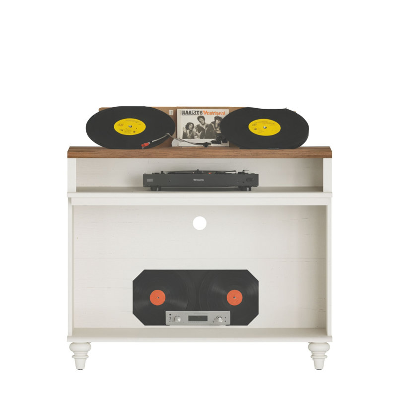 Support pour tourne-disque Scarlett, Blanc