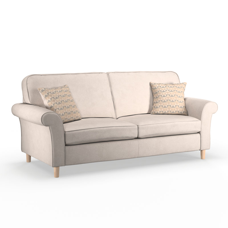 Eloise 3 Seater Rouen Ecru