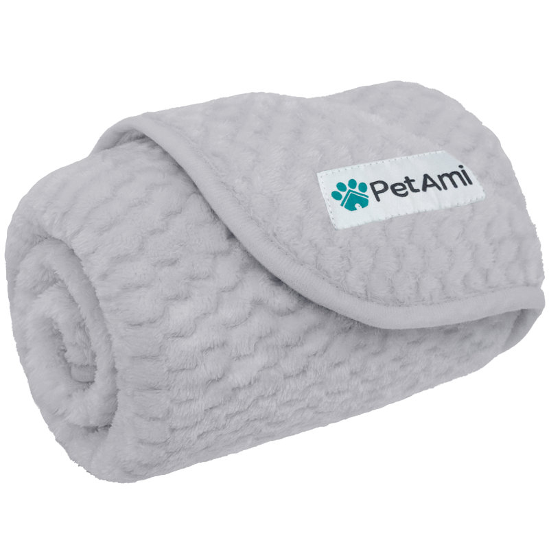 Polyester polaire PET-B8008WP, 40 po x 29 po, Gris clair