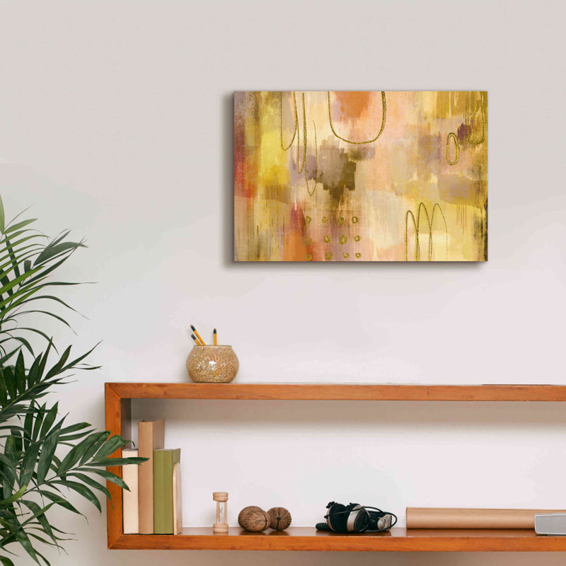 «Soft Burning» par Delores Naskrent, impression sur toile giclée sur toile, H 12 po x l 18 po x P 0,75 po