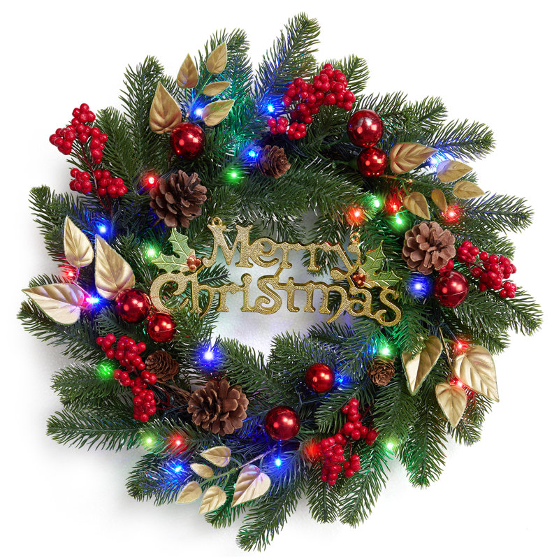 Faux 18'' Wreath