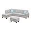 Canapé modulaire avec repose-pieds-1652862203