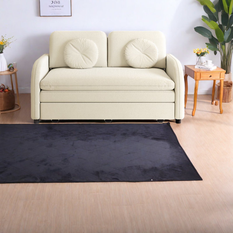 Versatile 3-in-1 Chenille Sofas, Compact Convertible Sleeper For Small Spaces