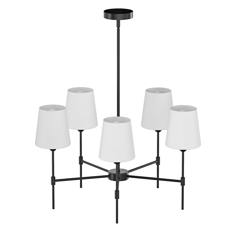 Lustre classique / traditionnel à 5 lumières Whittiker