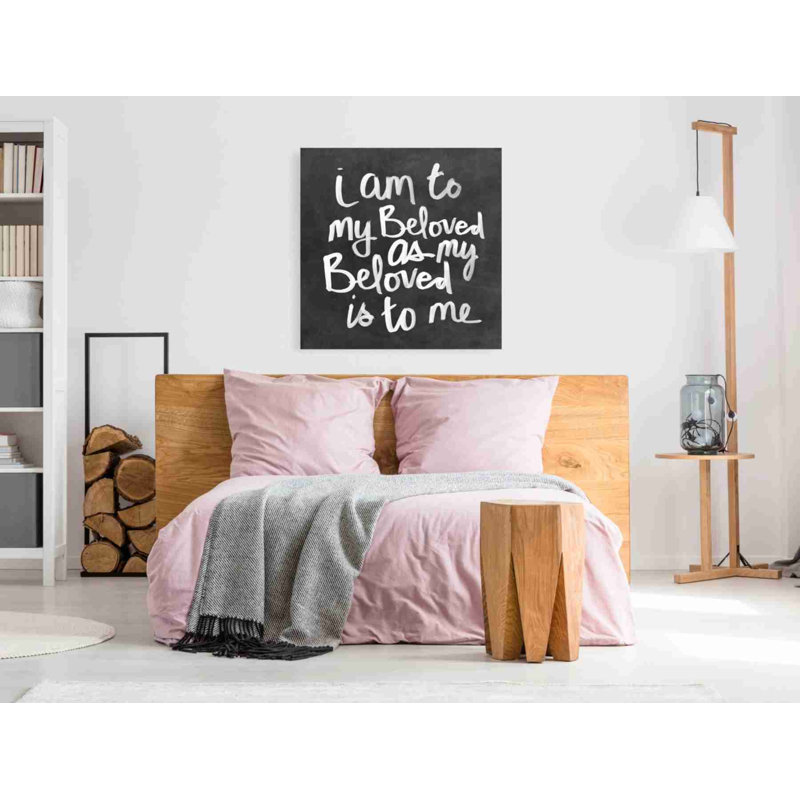 «Beloved» par Linda Woods, impression sur toile tendue, H 37 po x l 37 po x P 1,5 po