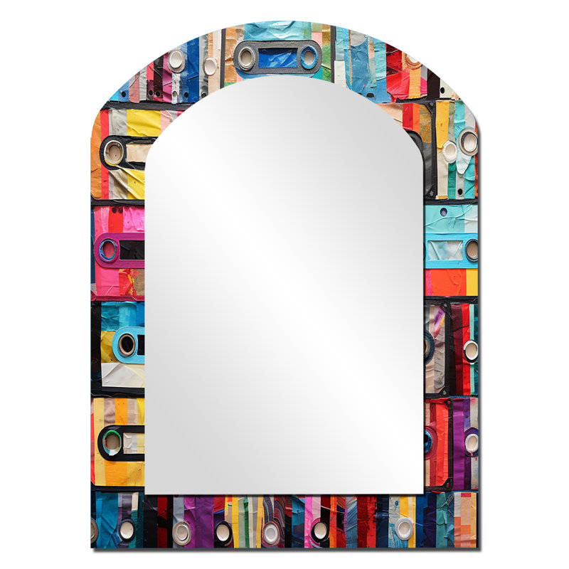 Cassette Tapes Tape Mosaic I - Cassette Tapes, 34 po x 25 po