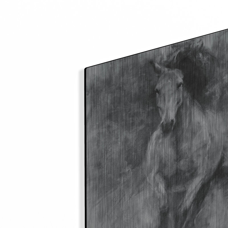 «Incoming Equine» par Robert Campbell, H 16 po x l 12 po