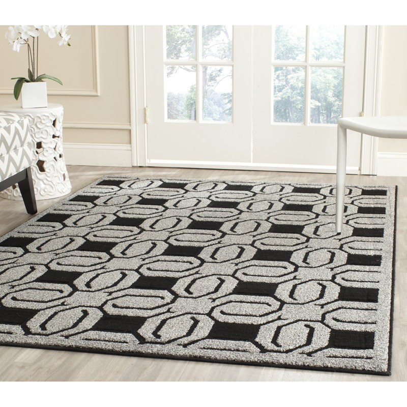 York Performance Geometric Rug, Rectangle 5'3" x 7'7"
