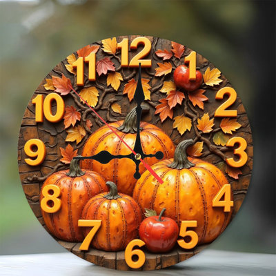 Horloge murale Autumn