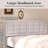 Kempst Upholstered Full Size Bed Frame with Adjustable Headboard, Full Platform Bedframe with Charging Station, Mattress Foundation with Wooden Slats Support, No Box Spring Needed-919488228-919488235