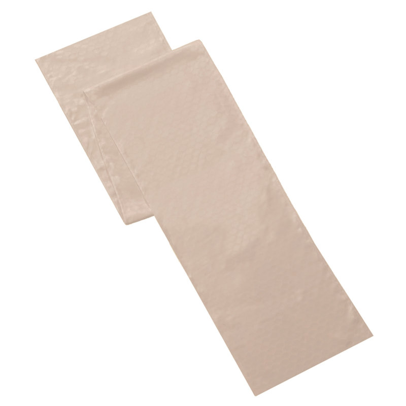 Lenox Olivia 14"x90" Reversible Table Runner, Tan