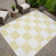 Machine Washable Indoor/Outdoor Buster ACN2345 Geometric Rug