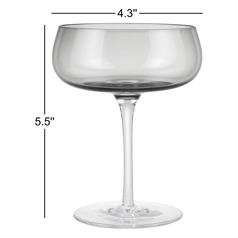 Ensemble de 2 soucoupes à champagne Belo