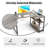 Ottman L-Shaped Steel Computer Desk-1725194422