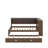 Full Size Wood Daybed With Shelves, LED And Trundle-556466483