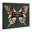 Art mural sur toile "Traditional Florals Butterfly" par Victoria Barnes-1927150214