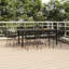 Folkert 8 - Person Patio Dining Set Rectangular Table-1997837922
