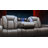 Wiley Triple-Power Leather Theater Sofa