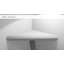 FlexStone 15" Corner Shelf Niche in White-260992654