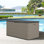 Outdoor 45.7'' W Water Resistant Plastic Lockable Deck Box