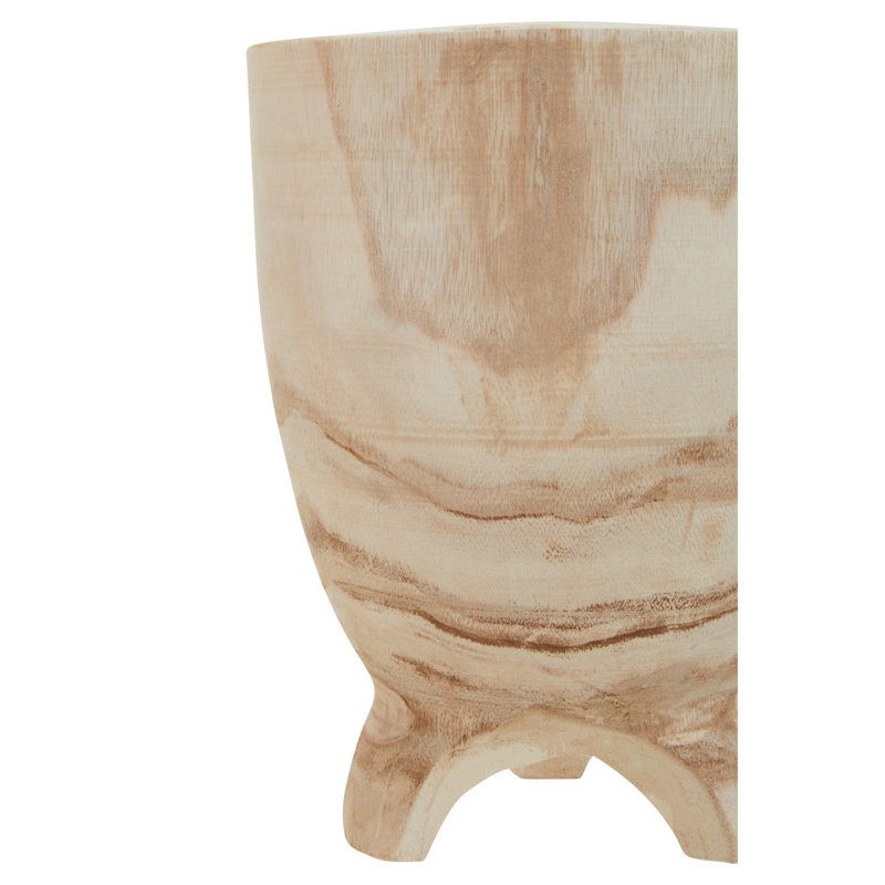Cooperton Handmade Wood Cachepot