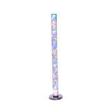 Morganne 49'' Chrome LED Column Floor Lamp