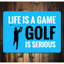 La vie est un jeu de golf en aluminium-58196508