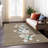 Machine Washable Indoor/Outdoor Christmas Presents Xhevrie Brown Rug-294931289