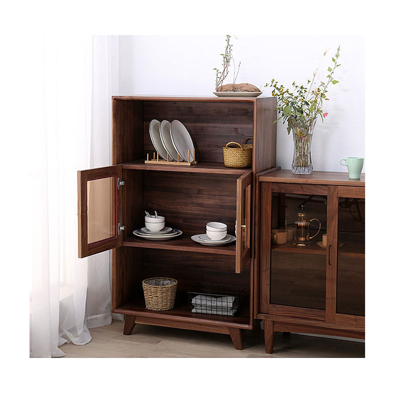Buffet simple en bois massif