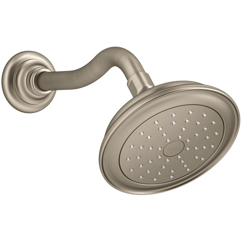 Artifacts 2.0 GPM Showerhead with Katalyst Spray, Vibrant Brushed Bronze