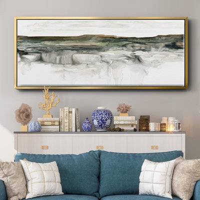 River Flow - toile encadrée