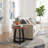 Round Solid Wood End Table