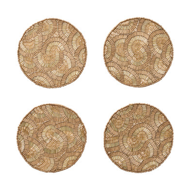 Lune 4 Piece Coaster Set in a Gift Bag