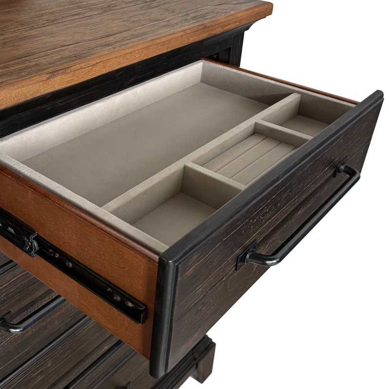 Commode Denning en espresso et brun