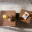 Ensemble de 2 tables basses en MDF imitation bois imitation grain de bois, table d'appoint cubique, pour petit salon, entièrement assemblée, noyer-1272868952